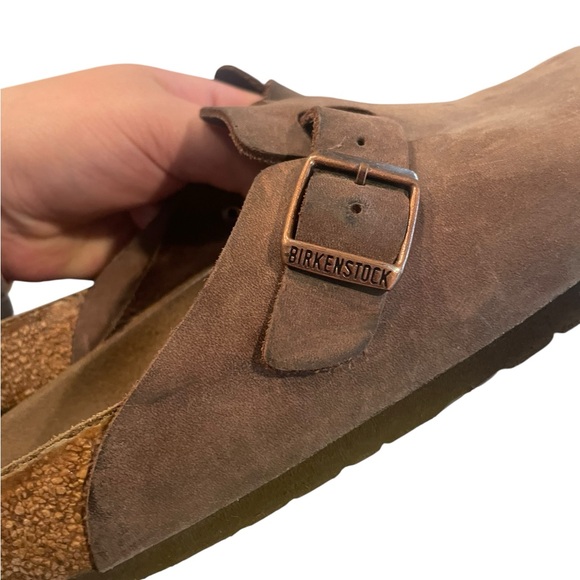 Birkenstock Boston Tobacco Clogs - Picture 2 of 8